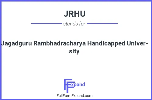 Full form of JRHU