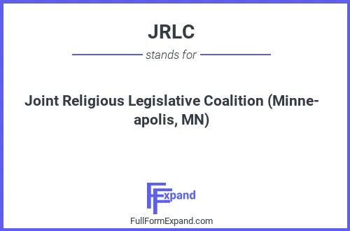 Full form of JRLC