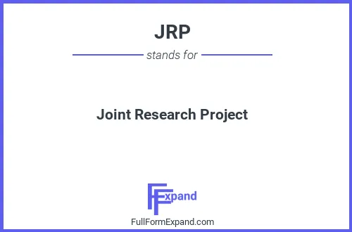 Full form of JRP