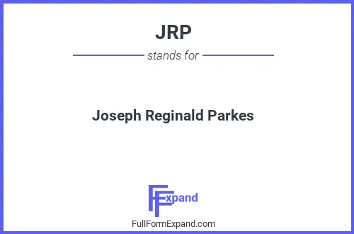 Full form of JRP