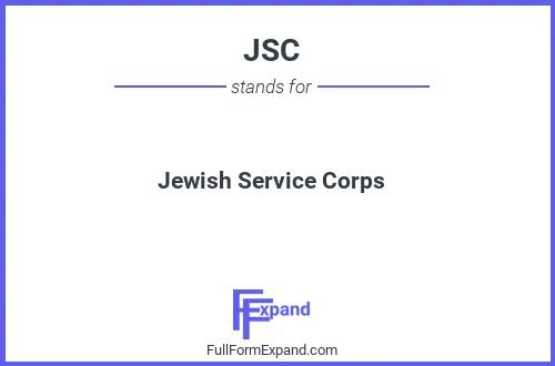 Full form of JSC