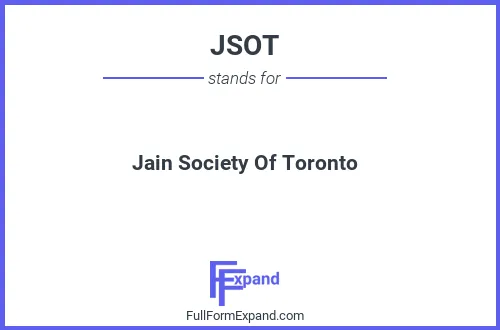Full form of JSOT