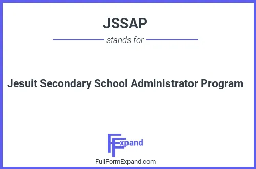 Full form of JSSAP