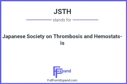 Full form of JSTH