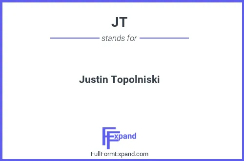 Full form of JT