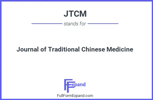 Full form of JTCM