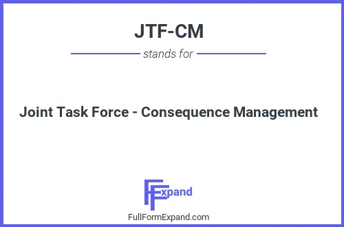 Full form of JTF-CM