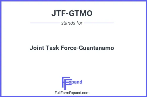 Full form of JTF-GTMO