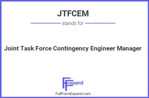 Full form of JTFCEM