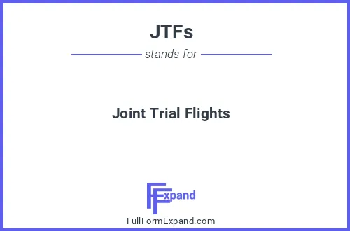 Full form of JTFs