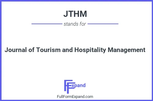 Full form of JTHM