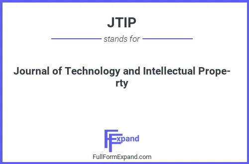 Full form of JTIP