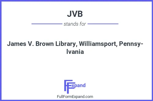 Full form of JVB