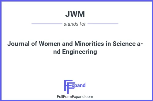 Full form of JWM