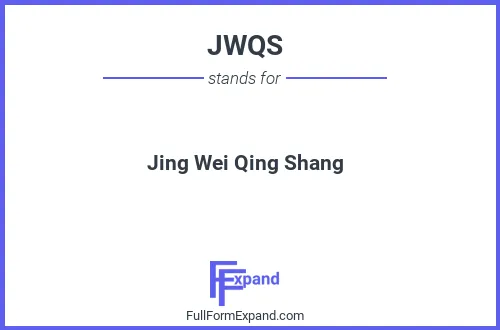 Full form of JWQS