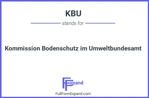 Full form of KBU