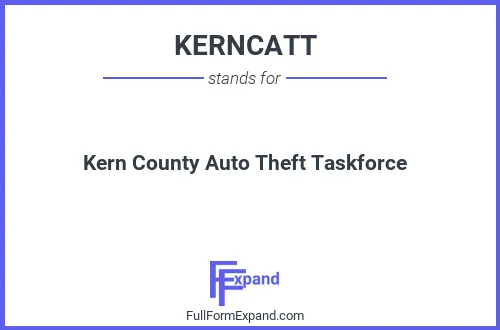 Full form of KERNCATT