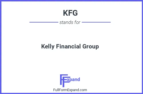 Full form of KFG