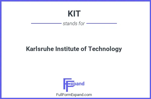 Full form of KIT