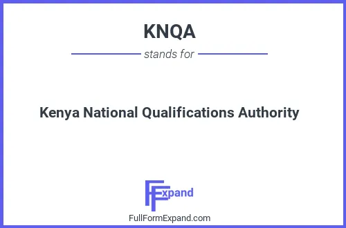 Full form of KNQA