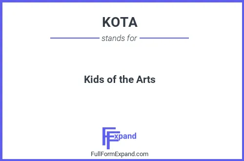 Full form of KOTA