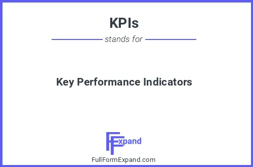 Full form of KPIs