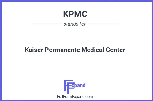 Full form of KPMC