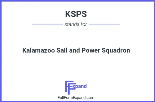 Full form of KSPS