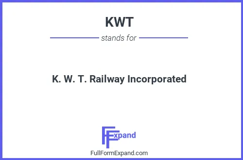 Full form of KWT