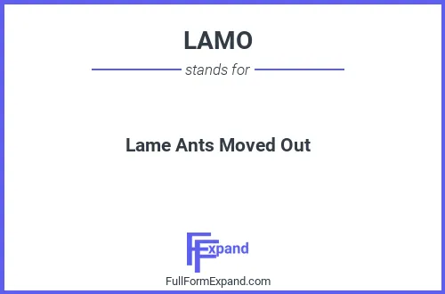 Full form of LAMO