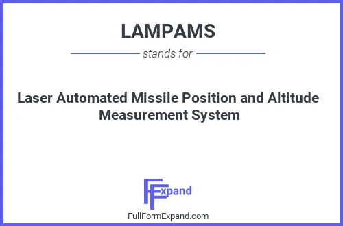 Full form of LAMPAMS