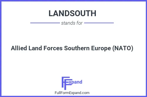 Full form of LANDSOUTH