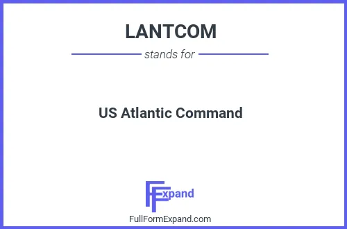 Full form of LANTCOM