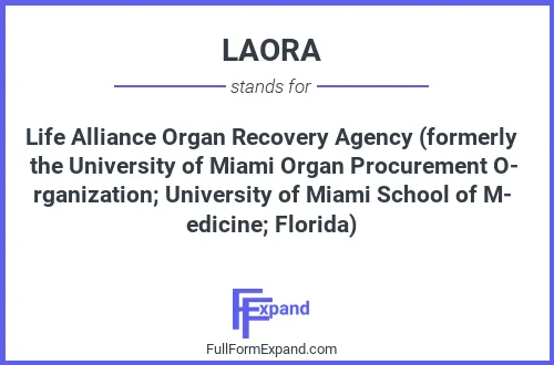 Full form of LAORA