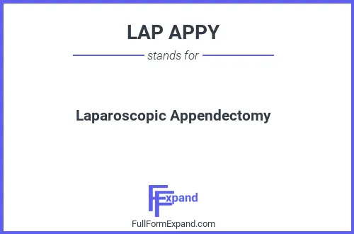 Full form of LAP APPY