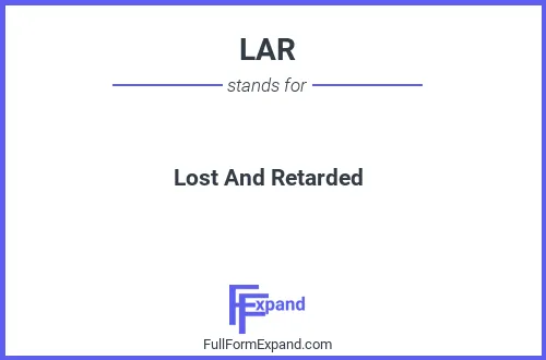 Full form of LAR