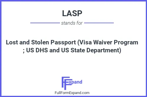 Full form of LASP