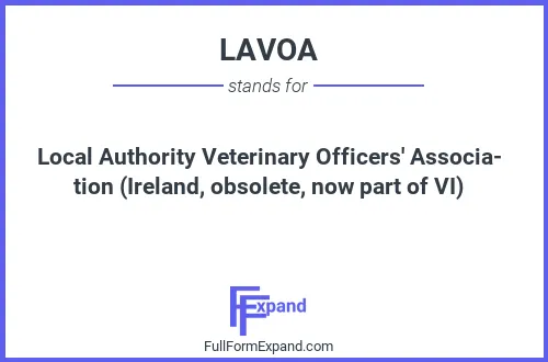 Full form of LAVOA