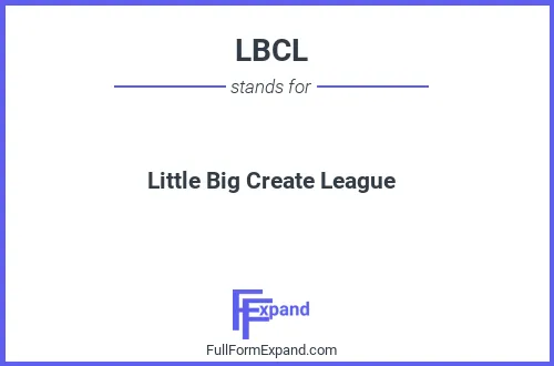 Full form of LBCL