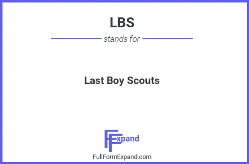 Full form of LBS