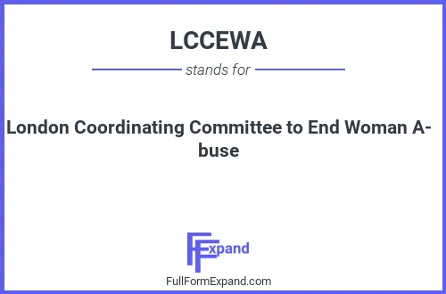 Full form of LCCEWA