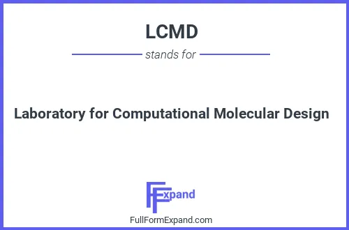Full form of LCMD