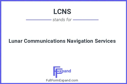 Full form of LCNS