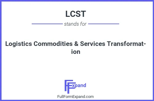 Full form of LCST