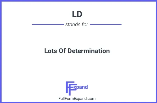 Full form of LD