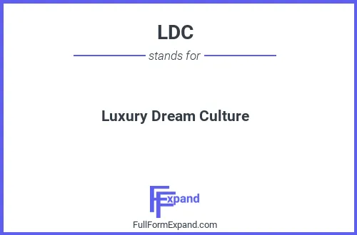 Full form of LDC