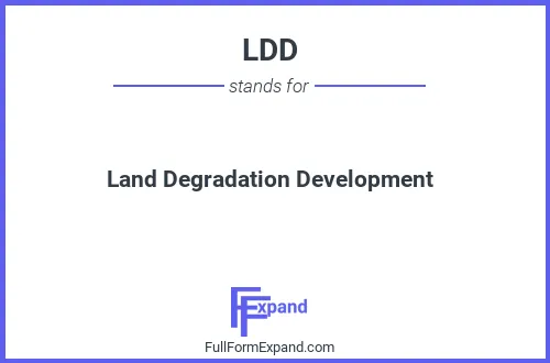 Full form of LDD