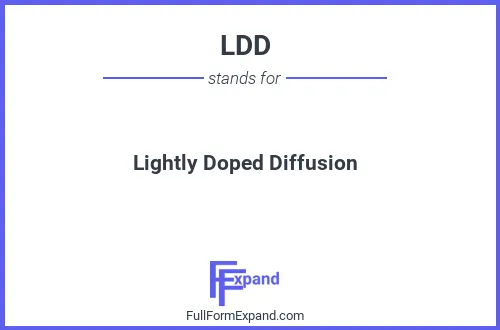 Full form of LDD