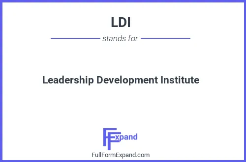 Full form of LDI