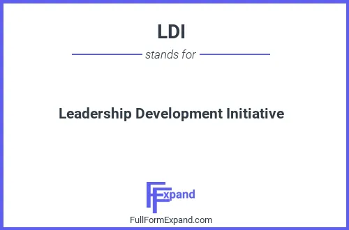 Full form of LDI